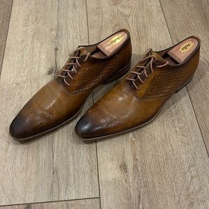 Mezlan Patina Lace-Up Dress Shoes